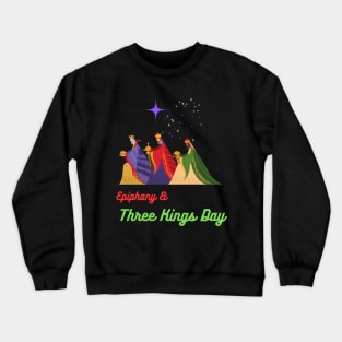 Epiphany and Three Kings Day Crewneck Sweatshirt